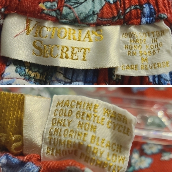 Victoria's Secret | Vintage Seasonal Red and Green Pajama Pants Set (Medium) - Picture 11 of 15